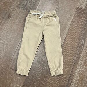 Original Weatherproof Vintage Toddler Boy Khaki Pull-On Functional Drawstring 3T